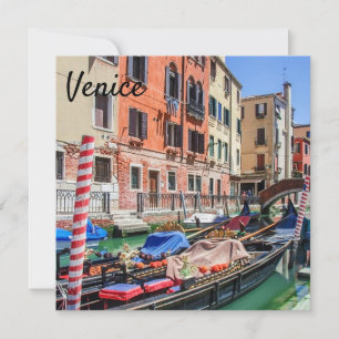 Traditional gondola in Venice