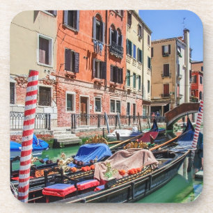 Traditional gondola in Venice Coaster