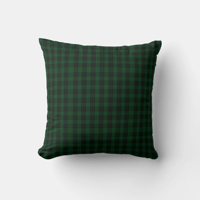 Traditional Graham Tartan Plaid Pillow (Front)