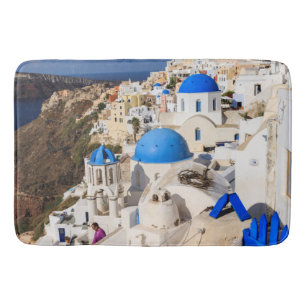Traditional Greek Houses Bath Mat