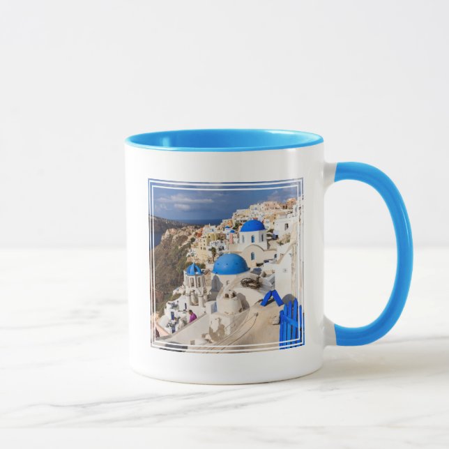 Traditional Greek Houses Mug (Right)