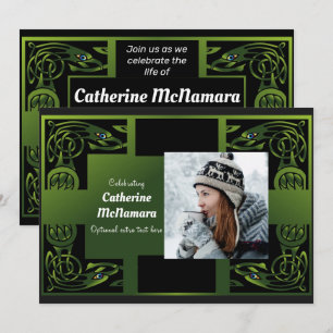 Traditional Green Irish Celtic Celebration Invitation