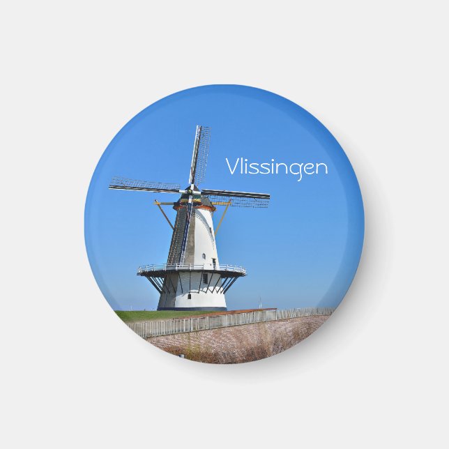 Traditional holland windmill magnet (Front)