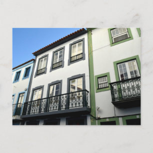 Traditional Houses: Terceira, Azores Postcard
