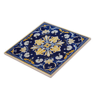 Traditional India Traditional Ornamental Art 2 Tile