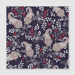 Traditional Indian paisley, seamless pattern.