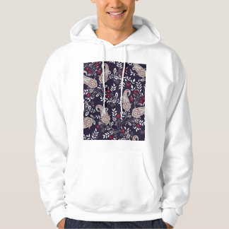 Traditional Indian paisley, seamless pattern. Hoodie