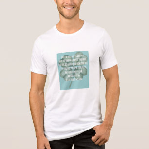 Traditional Irish Blessing Four Leaf Clover Design Tri-Blend Shirt