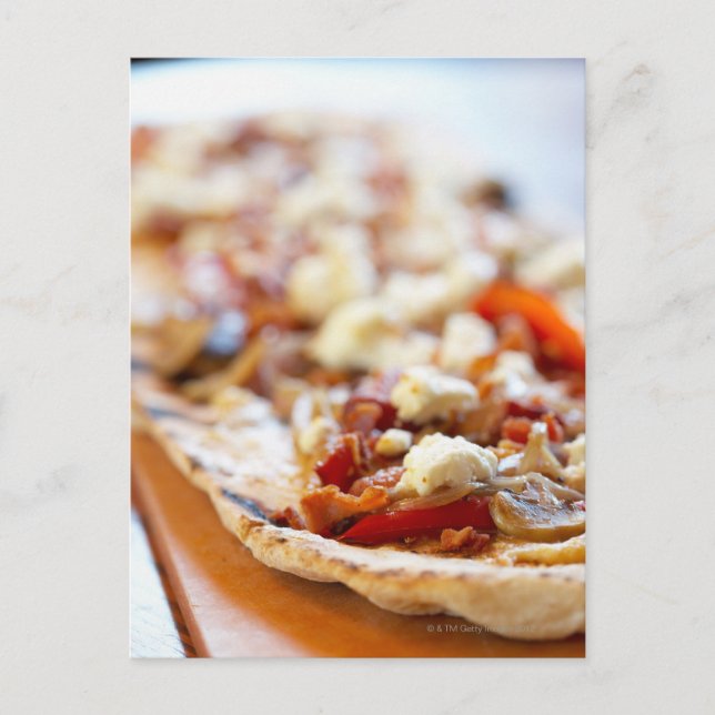 Traditional Italian pizza Postcard (Front)