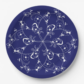 traditional Iznik-style decorative plate design