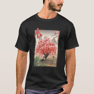 Traditional Japanese Cherry Blossom Tree T-Shirt