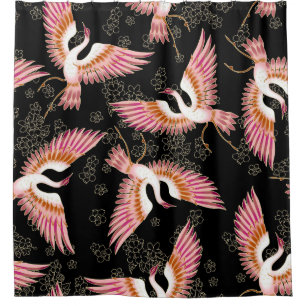 Traditional Japanese Kimono Motifs Pattern