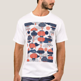 Traditional Japanese Pattern Design 0009 Premium P T-Shirt