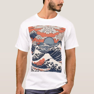 Traditional Japanese Pattern Design 0016 T-Shirt