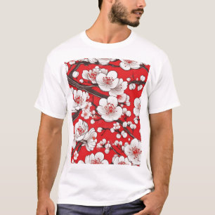 Traditional Japanese Pattern Design 0042 Fabric Pr T-Shirt
