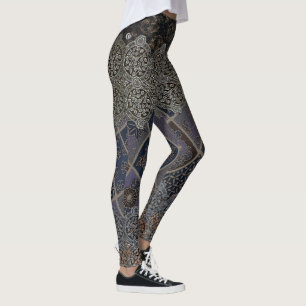 Traditional Japanese Royal Silk Leggings