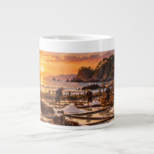 Traditional Japanese Salt Making Mug