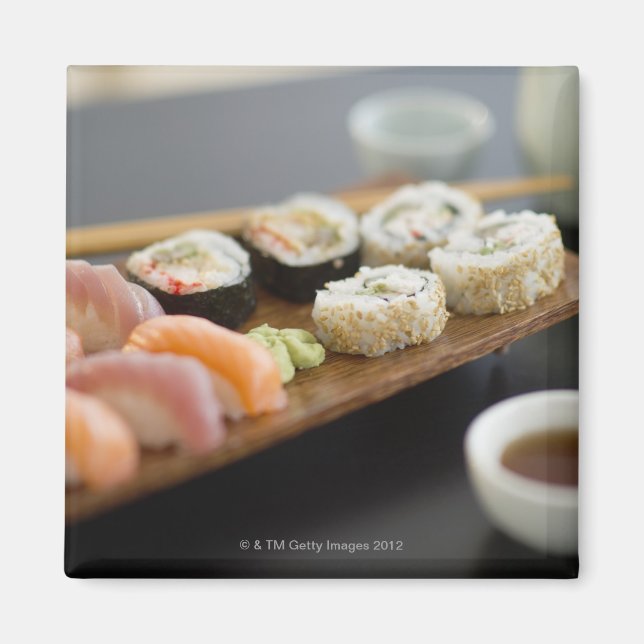 Traditional Japanese sushi Magnet (Front)