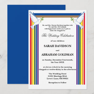 Traditional Jewish Wedding Invitations - Ark
