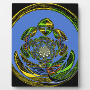 Traditional Just Blue Plaque