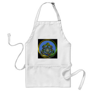Traditional Just Blue Standard Apron