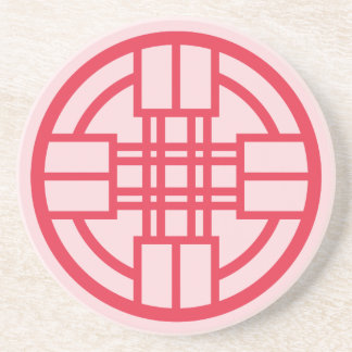 Traditional Korean Culture Pattern  Coaster