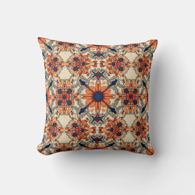 traditional Korean patterns pillow cushion (Front)