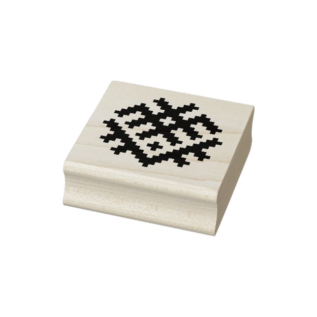 Traditional Latvian Baltic Nordic Sign  Rubber Stamp (Stamp)