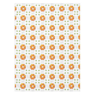 Traditional Latvian SUN sign geometric design IX Tablecloth
