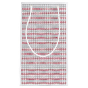 Traditional Latvian SUN sign geometric pattern I Small Gift Bag