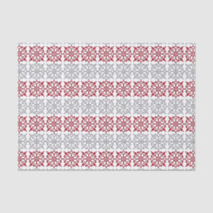 Traditional Latvian SUN sign geometric pattern I Tissue Paper