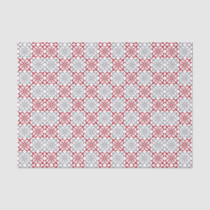 Traditional Latvian SUN sign geometric pattern III Tissue Paper