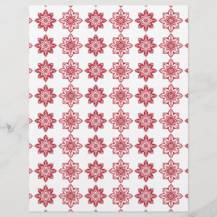 Traditional Latvian SUN sign geometric pattern IV