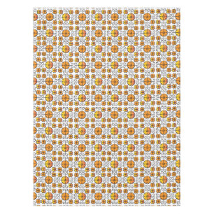 Traditional Latvian SUN sign geometric pattern V Tablecloth