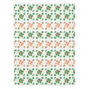 Traditional Latvian SUN sign geometric pattern X Tablecloth