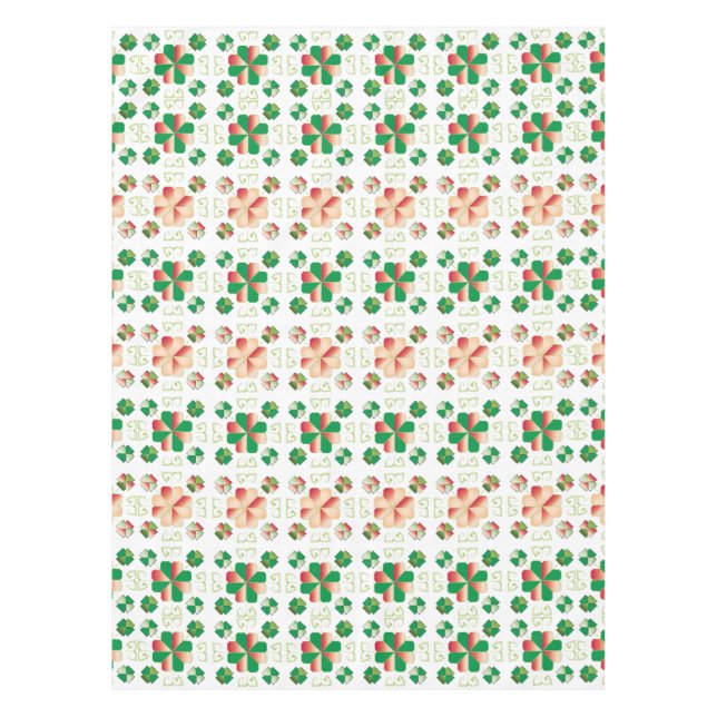 Traditional Latvian SUN sign geometric pattern X Tablecloth (Front)