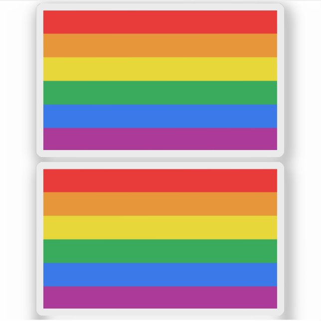 Traditional LGBTQIA+ Pride Flag (Front)