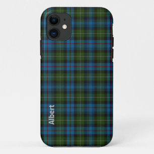 Traditional MacKenzie Tartan Plaid Custom iPhone 11 Case