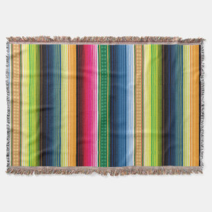 Traditional Mexican Blanket Serape