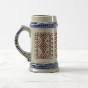 Traditional Motif, Romanian Traditional Motif  T-S Beer Stein
