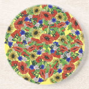 Traditional Motif, Romanian Traditional Motif  T-S Coaster