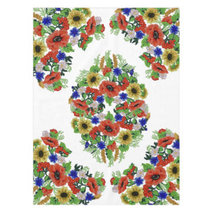 Traditional Motif, Romanian Traditional Motif  T-S Tablecloth
