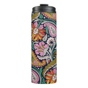 Traditional Mughal Allover Designart,asian,backgro Thermal Tumbler