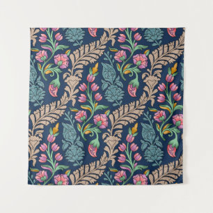 Traditional Mughal Allover Designart,pattern,flora Tapestry