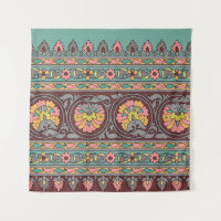 Traditional Mughal Border art,pattern,flower,geome