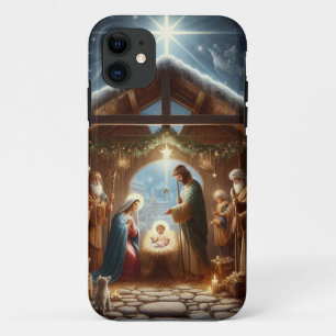 Traditional Nativity Scene iPhone 11 Case