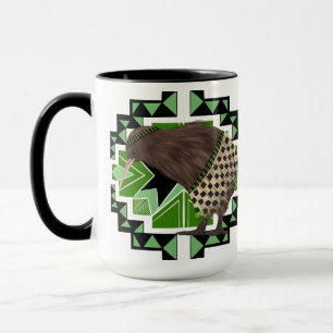 Traditional New Zealand National Bird- Kiwi Bird Mug