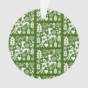 Traditional Nordic Christmas Decor Ornament