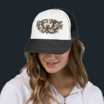 Traditional Norwegian Rosemaling Floral Folk Art  Trucker Hat<br><div class="desc">Embrace the timeless beauty of Scandinavia with this exquisite Norwegian Rosemaling baseball cap. Featuring intricate floral scrolls and traditional folk art patterns, this design brings 18th-century heritage into modern street style. Whether you're celebrating your Nordic roots or you simply love unique artistic accessories, this hat is the perfect blend of...</div>