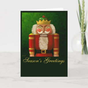 Traditional Nutcracker Greeting Card